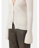 Gobi Cashmere Women's Buttoned V-Neck Cardigan