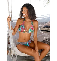 Lascana Women's Tropical Underwire Bikini Top