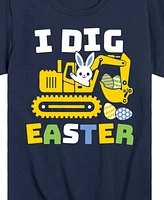Hybrid Toddler Boys I Dig Easter Graphic T-Shirt