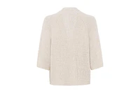 Olsen Women's Tape Yarn Open Front Cardigan