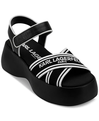 Karl Lagerfeld Paris Women's Meddi Sandals