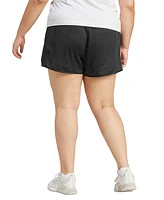 adidas Plus Pacer Essentials Performance High-Rise Shorts