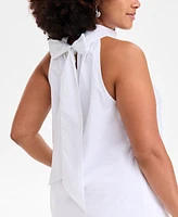 On 34th Trendy Plus Bow-Back Tiered Mini Dress, Exclusively at Macy's