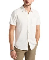 Men's Savoya Fitted Short Sleeve Button-Front Shirt