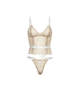 Oh La Cheri Women's Marielli Bustier Bra Set