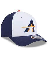 New Era Men's White/Navy Houston Astros 2025 City Connect 9FORTY M-Crown Adjustable Hat
