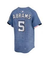 Nike Men's C.j. Abrams Gray Washington Nationals 2025 City Connect Limited Player Jersey