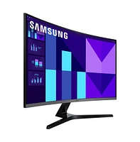 32" S39GD Series Curved Fhd 100Hz Gaming Monitor with Built-In Speakers - Black