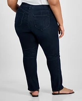 Democracy Trendy Plus AbSolution Straight-Leg Jeans