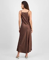 Guess Women's Cemona Printed Faux-Wrap Sleeveless Dress