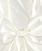Seni & Cade Women's Low-Back Bow-Detail Shift Dress