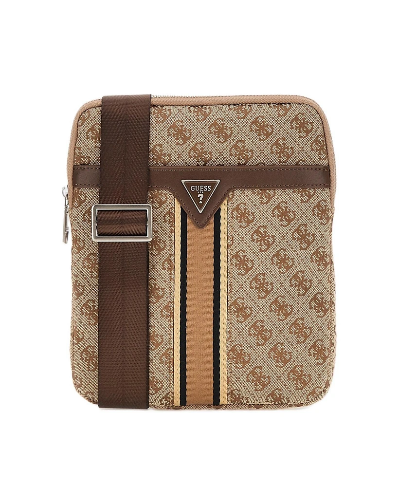 Guess Men's Milano Flat Crossbody Bag
