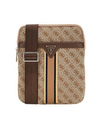 Guess Men's Milano Flat Crossbody Bag