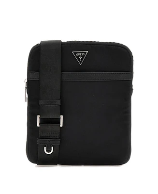 Guess Men's Milano Flat Crossbody Bag
