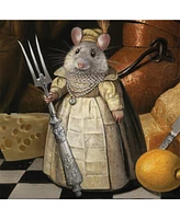 New York Puzzle Company Lady Camembert 500 Piece Puzzle