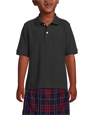 Lands' End Girls School Uniform Short Sleeve Mesh Polo Shirt