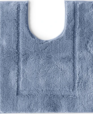 Lands' End Cotton Non-skid Contour Bath Rug
