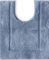 Lands' End Cotton Non-skid Contour Bath Rug