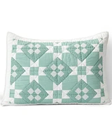 Lands' End Barn Star Quilt Sham