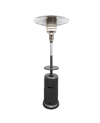 48000 Btu Steel Propane Patio Heater with Cylindrical Pole Design for Outdoor Use