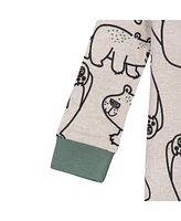 Gerber Toddler Boys 2-Pack Snug Fit Footed Cotton Pajamas