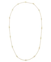 By Adina Eden Diamond By the Yard Necklace