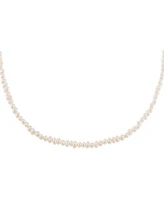 By Adina Eden Tiny Cultivated Pearl Choker Necklace