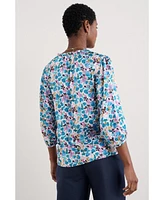 Seasalt Cornwall Women's Flower Weave Top