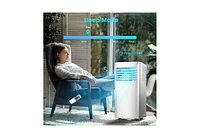 Zafro 8000 Btu Portable Air Conditioner with Remote Control, Portable Ac Unit for Room Up to 350 Sq.Ft, 3-in-1 Air Conditioner with Digital Display,24
