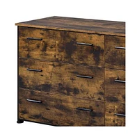Double Dresser with 6 Drawers – Modern and Functional
