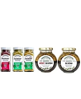 Terranean Herbs Spices Gourmet Za'atar Lovers Gift Set, 5 Piece