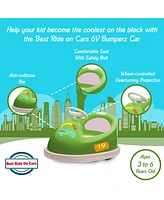 Best Ride On Cars Bumperz 6 Volt Kids Electric Battery Powered Bumper Car, Green