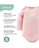 The Peanutshell Baby Girls Layette Gift Set Floral Elephant, 30 Piece