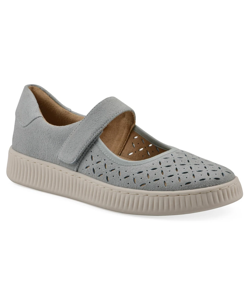 White Mountain Women's Doubles Mary Jane Sneakers