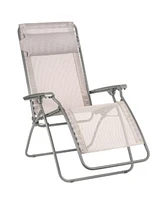 Durable Steel Zero Gravity Chair for Patio Poolside and Garden