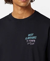 Scotch & Soda Men's Front and Back Artwork T-Shirt