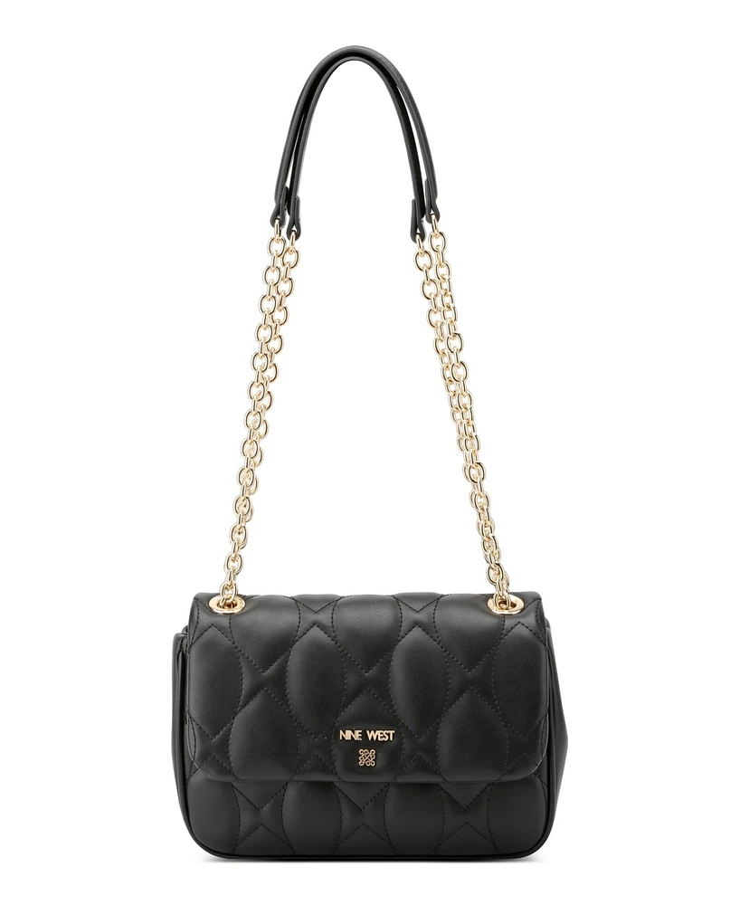 Nine West Rue Chain Convertible Flap Crossbody Bag