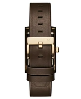 Mvmt Men's Newporter Brown Leather Strap Watch, 28mm