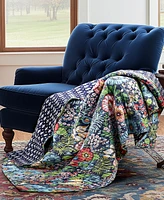 Levtex Night Garden Reversible Quilted Throw, 50" x 60"