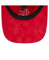 New Era Women's Red St. Louis Cardinals Tonal Floral 9TWENTY Adjustable Hat