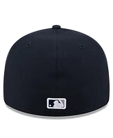 New Era Men's Navy York Yankees 2025 Jackie Robinson Day Retro crown 59FIFTY Unstructured Hat