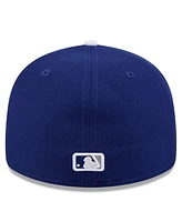 New Era Men's Royal Brooklyn Dodgers 2025 Jackie Robinson Day Retro crown 59FIFTY Unstructured Hat