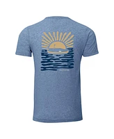 Ahead Men's Heather Blue The Players Island Instant Classic Tri-Blend T-Shirt