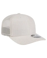 New Era Men's Light Beige Chicago White Sox Flawless 9SEVENTY Stretch Snap Hat