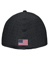 Nike Men's Black Vanderbilt Commodores On-Field True Performance Baseball Fitted Hat