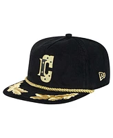 New Era Men's Black Indianapolis Colts City Originals Corduroy Skipper Golfer Snapback Hat