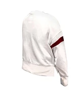 Fanatics Women's White Kansas City Chiefs Plus Fleece Pullover Sweatshirt