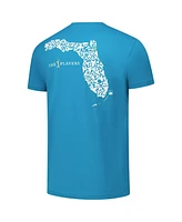Flomotion Men's and Women's Blue The Players Shark State T-Shirt