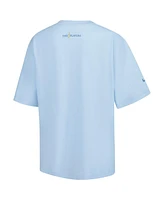 Barstool Golf Women's Light Blue The Players Oversized T-Shirt