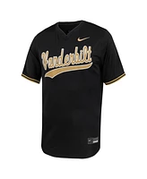 Nike Men's Black Vanderbilt Commodores Limited Baseball Jersey